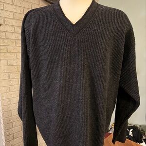 L.L.Bean Lambswool V-Neck Sweater · Early 2000s